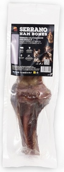 Mediterranean Natural Mediterranean Natural Serrano Ham Bones Połowa kości szynkowej z golonki 1szt 200g