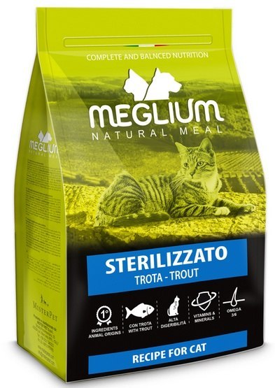Meglium Meglium Cat Adult Neutered Trout 10kg