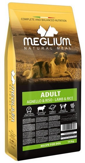Meglium Meglium Dog Adult Lamb & Rice 14kg