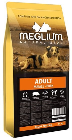 Meglium Meglium Dog Adult Pork 14kg