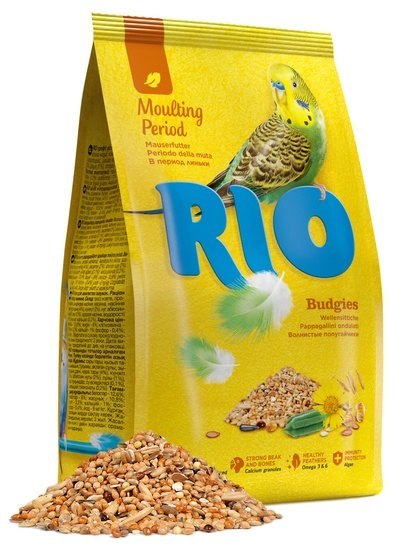 Rio Rio Pokarm dla papużek falistych w okresie pierzenia 500g