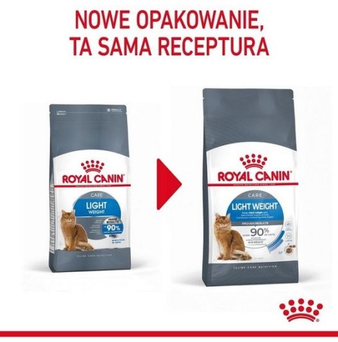 Royal Canin Feline Royal Canin Light Weight Care karma sucha dla kotów dorosłych, utrzymanie prawidłowej masy ciała 3kg