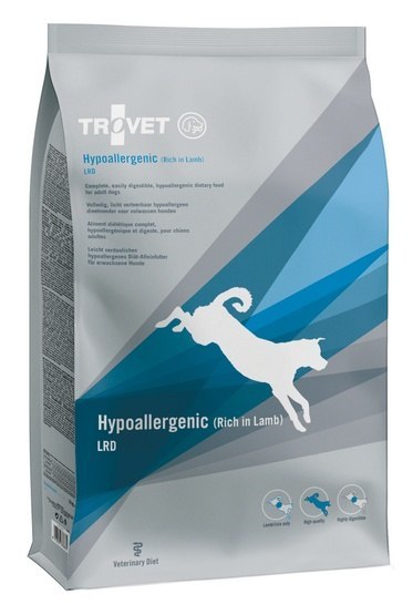 Trovet Trovet LRD Hypoallergenic Jagnięcina dla psa 10kg