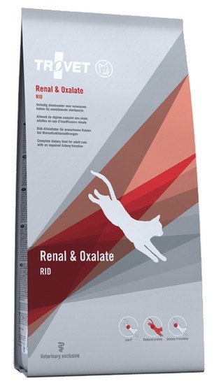 Trovet Trovet RID Renal & Oxalate dla kota 2,5kg