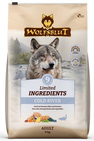 Wolfsblut Wolfsblut Dog Limited Ingredients Cold River - pstrąg i bataty 9kg