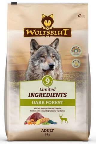 Wolfsblut Wolfsblut Dog Limited Ingredients Dark Forest - dziczyzna i bataty 9kg