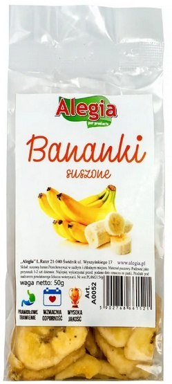 Alegia Alegia Banany suszone 50g