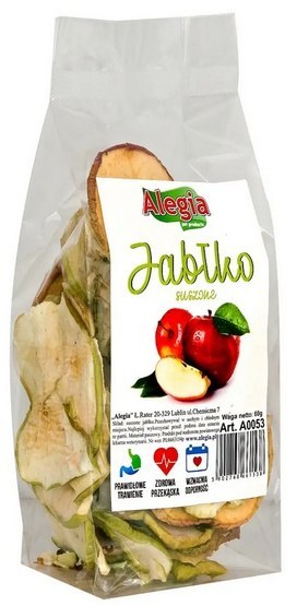 Alegia Alegia Jabłko suszone 60g