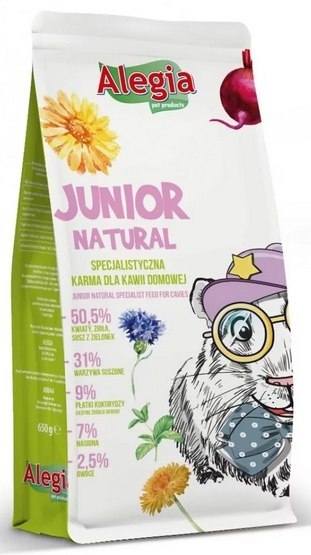 Alegia Alegia Junior Natural dla kawii domowej 650g