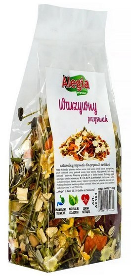 Alegia Alegia Natural Przysmak warzywny 130g