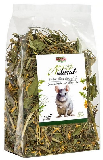 Alegia Alegia Natural Zielone ziółka dla szynszyli 120g
