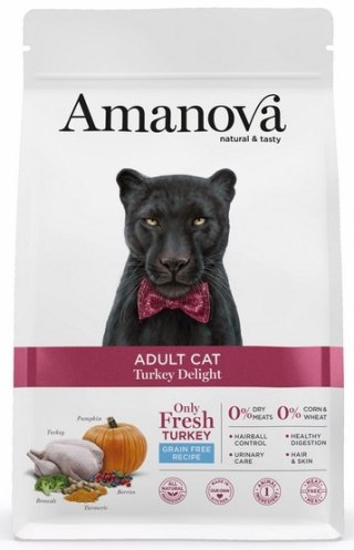 Amanova Amanova Cat Adult Turkey Delight - indyk 1,5kg