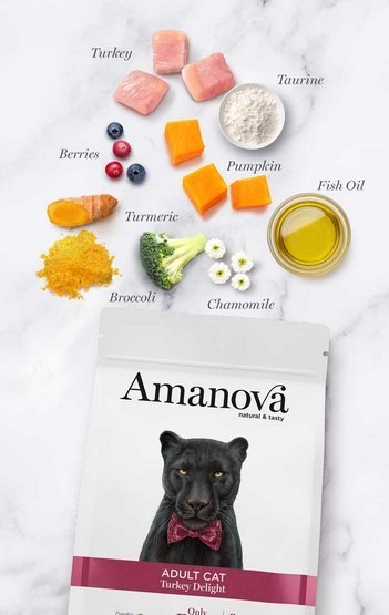 Amanova Amanova Cat Adult Turkey Delight - indyk 1,5kg