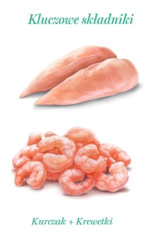 Amanova Amanova Cat Chicken & Shrimps - kurczak i krewetki w galaretce puszka 70g [06]