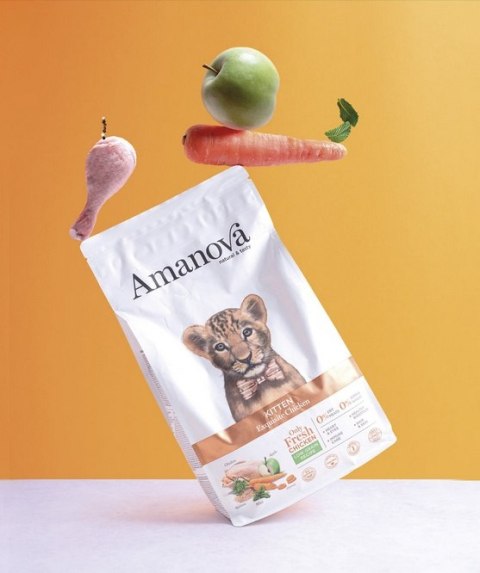 Amanova Amanova Cat Kitten Exquisite Chicken - kurczak 300g
