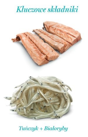 Amanova Amanova Cat Tuna & Whitebaits - tuńczyk i białoryby w bulionie puszka 70g [09]