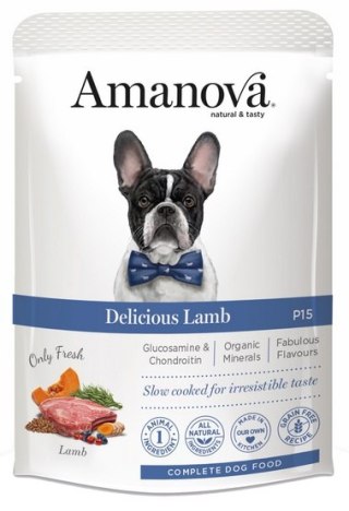 Amanova Amanova Dog Adult Delicious Lamb - jagnięcina saszetka 100g [P15]