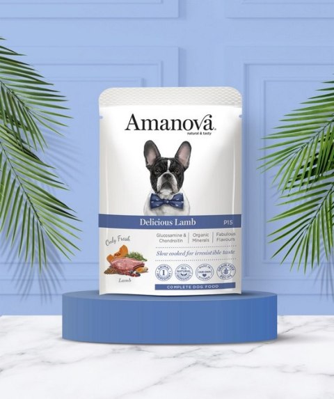 Amanova Amanova Dog Adult Delicious Lamb - jagnięcina saszetka 100g [P15]