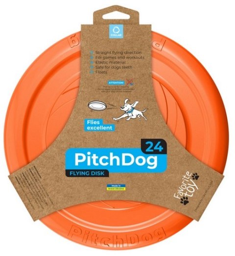 Collar Collar PitchDog24 Latający dysk 24cm pomarańczowy