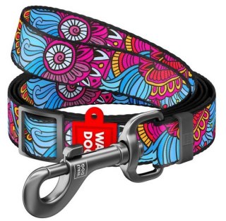 Collar Collar WauDog Nylon Smycz nylonowa regulowana 25mm/152-183cm, wzór LATO