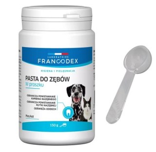 Francodex Francodex Pasta do zębów w proszku dla psa i kota 150g