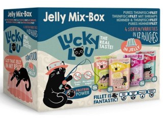 Lucky Lou Lucky Lou Extrafood Jelly-Mix-Box Multipack w galaretce saszetki 12x70g