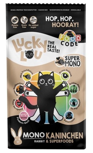Lucky Lou Lucky Lou Food Code Mono Królik 340g
