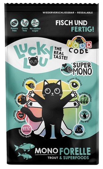 Lucky Lou Lucky Lou Food Code Mono Pstrąg 340g
