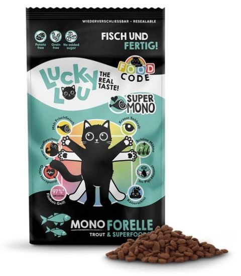 Lucky Lou Lucky Lou Food Code Mono Pstrąg 750g