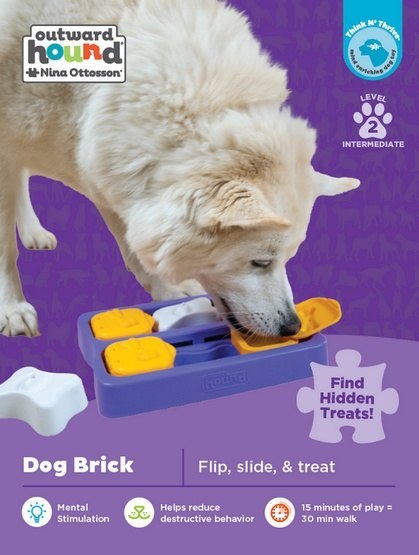 Outward Hound Nina Ottosson Brick Small - gra edukacyjna [71419]