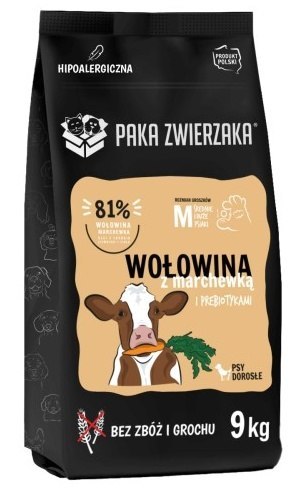 Paka Zwierzaka Paka Zwierzaka Seventh Heaven Wołowina z marchewką M 9kg