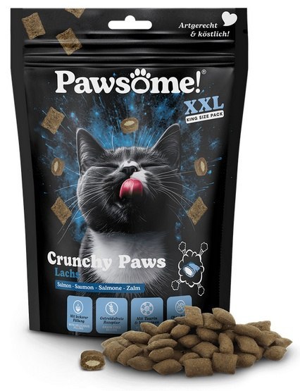 Pawsome Pawsome Crunchy Paws Łosoś 150g