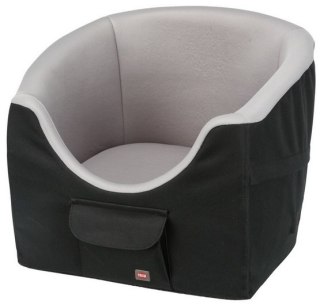 Trixie Trixie Siedzisko samochodowe dla psa 41x39x42cm czarno-szare [TX-13176]