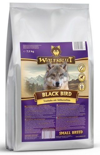 Wolfsblut Wolfsblut Dog Black Bird Adult Small - indyk i bataty 7,5kg