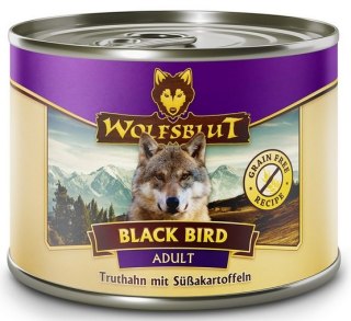 Wolfsblut Wolfsblut Dog Black Bird Adult - indyk i bataty puszka 200g