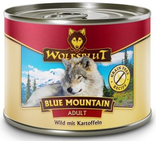 Wolfsblut Wolfsblut Dog Blue Mountain Adult - dziczyzna i ziemniaki puszka 200g
