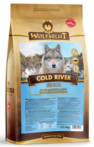 Wolfsblut Wolfsblut Dog Cold River Senior - pstrąg i bataty 12,5kg