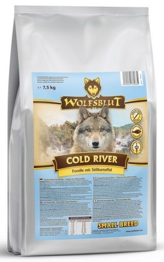 Wolfsblut Wolfsblut Dog Cold River Small - pstrąg i bataty 7,5kg