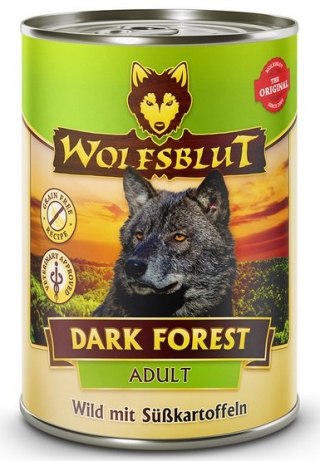 Wolfsblut Wolfsblut Dog Dark Forest Adult - dziczyzna i bataty puszka 395g