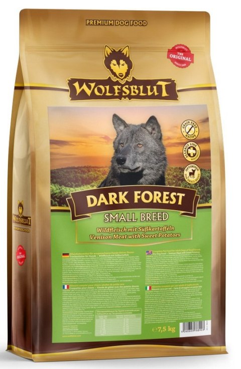 Wolfsblut Wolfsblut Dog Dark Forest Small - dziczyzna i bataty 7,5kg
