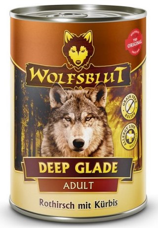 Wolfsblut Wolfsblut Dog Deep Glade Adult - jeleń i dynia puszka 395g