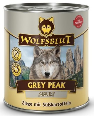 Wolfsblut Wolfsblut Dog Grey Peak Adult - koza i bataty puszka 800g
