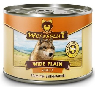 Wolfsblut Wolfsblut Dog Wide Plain Adult - konina i bataty puszka 200g
