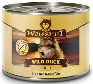 Wolfsblut Wolfsblut Dog Wild Duck Adult - kaczka i ziemniaki puszka 200g
