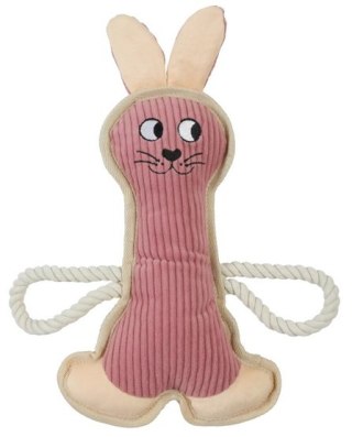 Zolux Zolux Zabawka dla psa Królik Buddy różowy 33cm