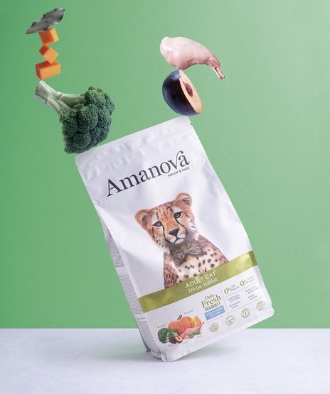 Amanova Amanova Cat Adult Divine Rabbit - królik 4kg