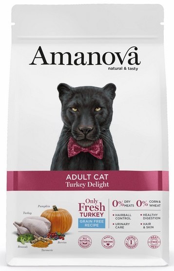 Amanova Amanova Cat Adult Turkey Delight - indyk 4kg