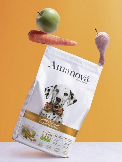 Amanova Amanova Dog Puppy Medium Exquisite Chicken - kurczak 2kg