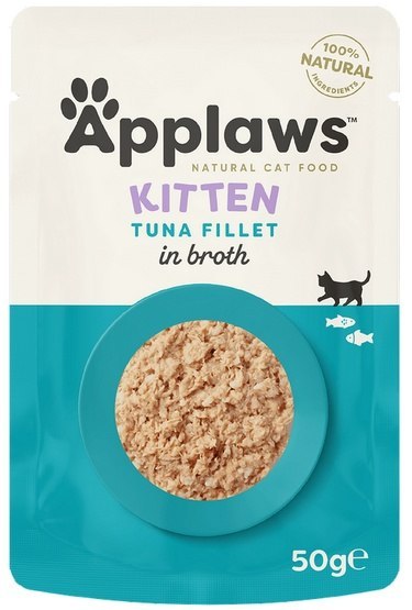 Applaws Applaws saszetka dla kota Kitten Tuńczyk w rosole 50g