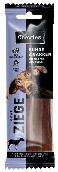 Chewies Chewies Hundezigarren Ziege - koza 75g